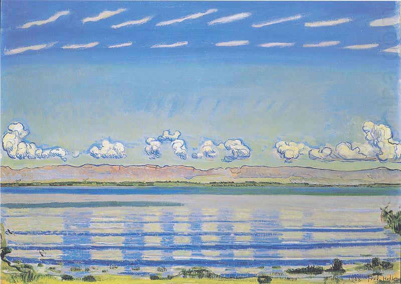 Ferdinand Hodler Rhythmische Landschaft am Genfersee china oil painting image